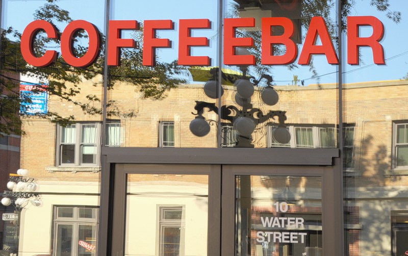 Coffeebar Foam Signs Vancouver Water-St Front